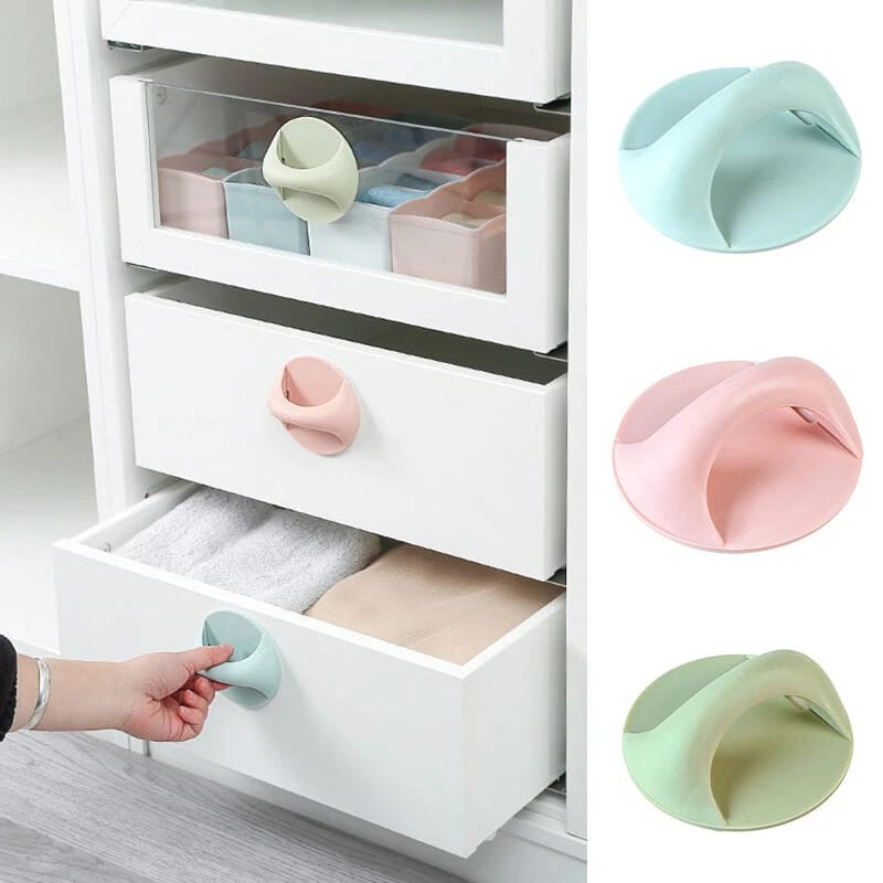Self-adhesive Door Handles Knobs Cabinet Drawer (5 Pcs)