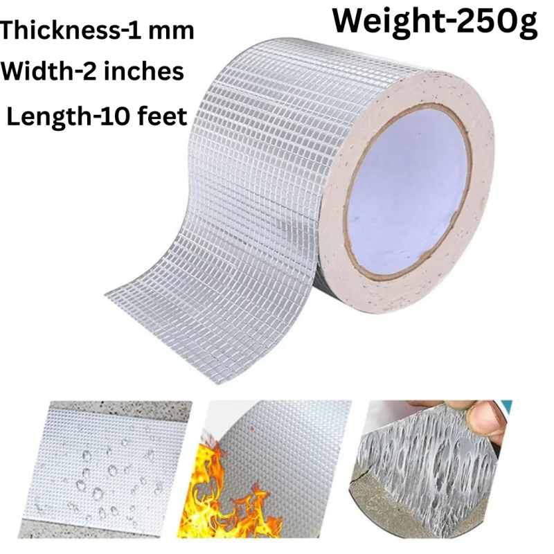 Butyl Rubber Waterproof Repair Tape (1mm × 2in × 10ft)