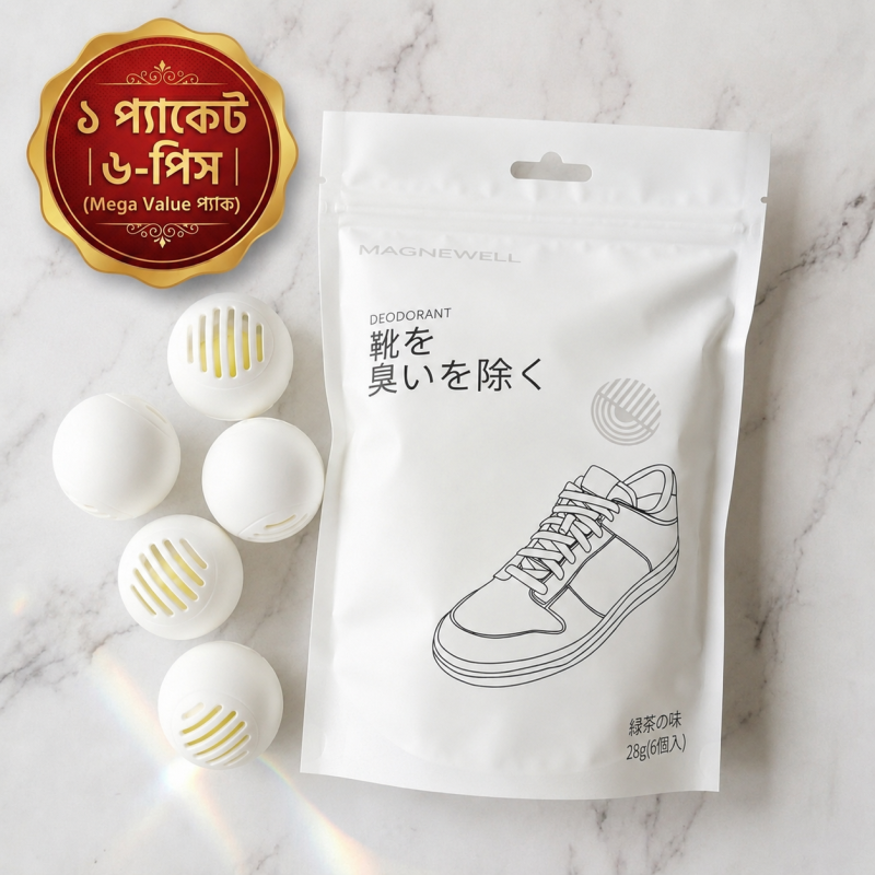 FreshStep Jasmine Shoe Deodorizer-6 PCS